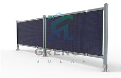 Pagar Tenaga Surya Bifacial