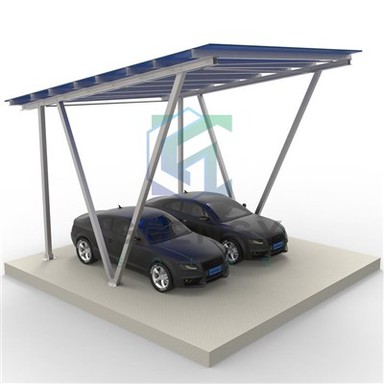 Hijau Infrastruktur Dibuat Tahan Lama: Zn - Al - mg Carports Solar untuk Penggunaan Komersial