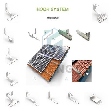 Panel Surya Mounts Hook - Stainless Steel