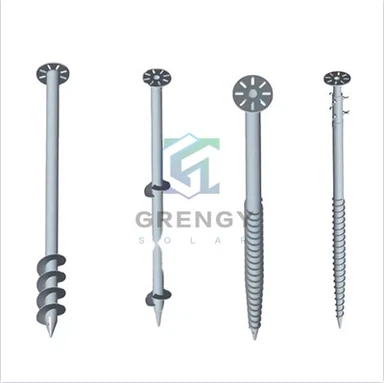 Tumpukan Sekrup Bumi Tumpukan Flange Spiral