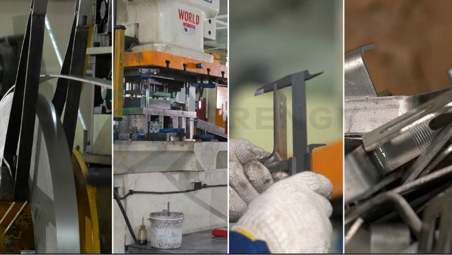 Production line of pv hook
