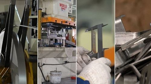 production of Single row solar mounting system(001)