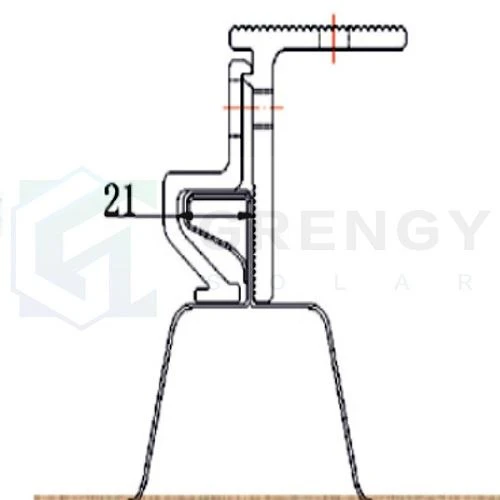 standing seam roof clamps(001)