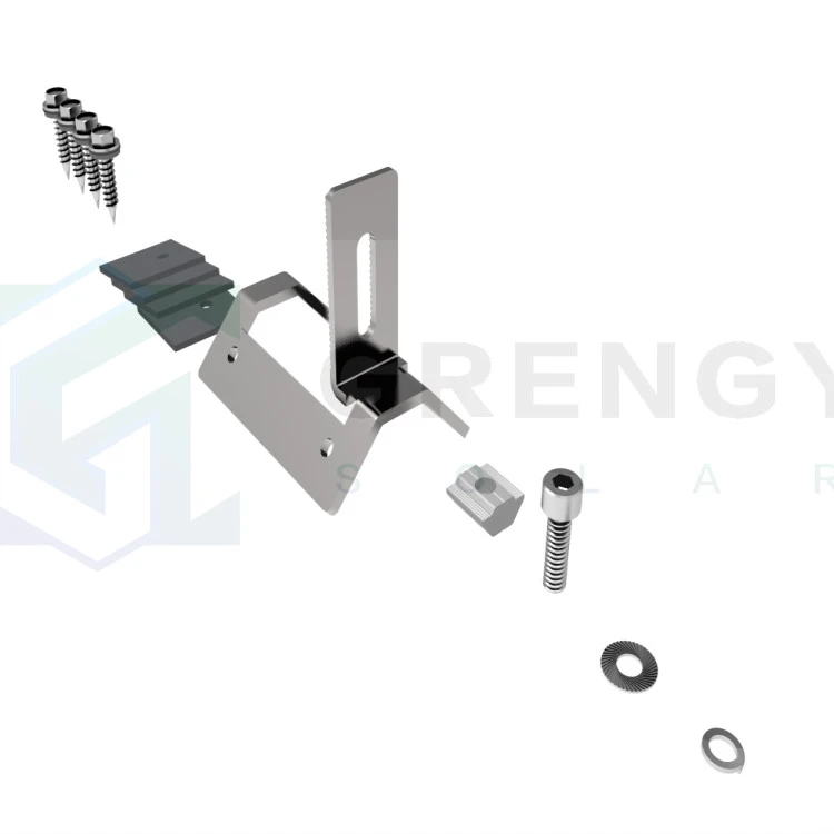 Trapezoid Metal Roof Hook For Solar Roof Rack Systems
