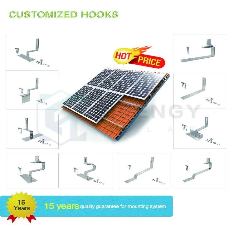 solar bracket for tile roof