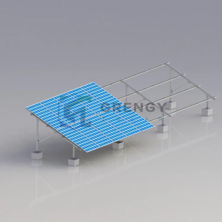 Solar Ground Mounting System Concrete Base