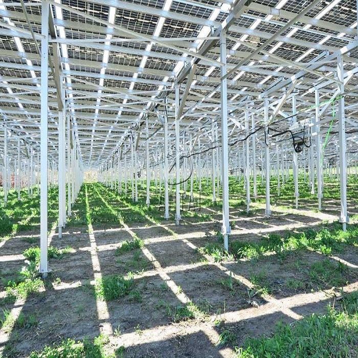 solar farm racking