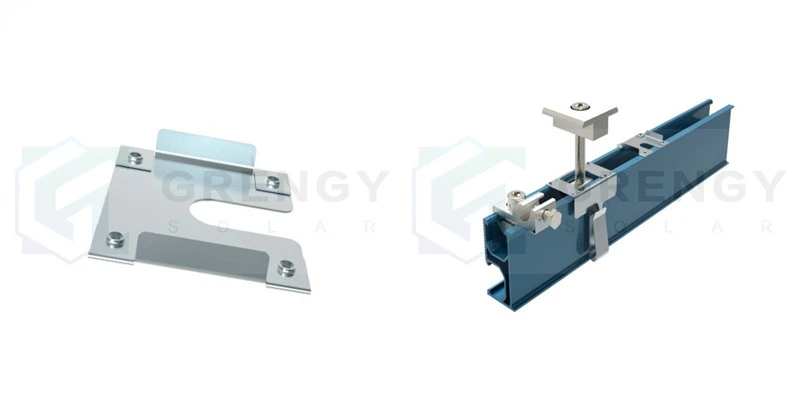 grounding lug for solar mounting system_