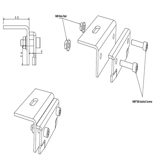 Solar PV Roof Clamps