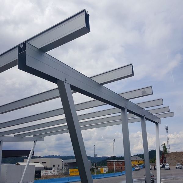 Sistem Pemasangan Carport Surya Paduan Aluminium