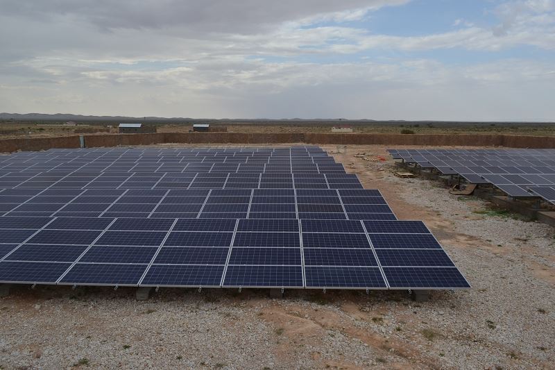 Sistem Pemasangan Tanah Somalia 240KW