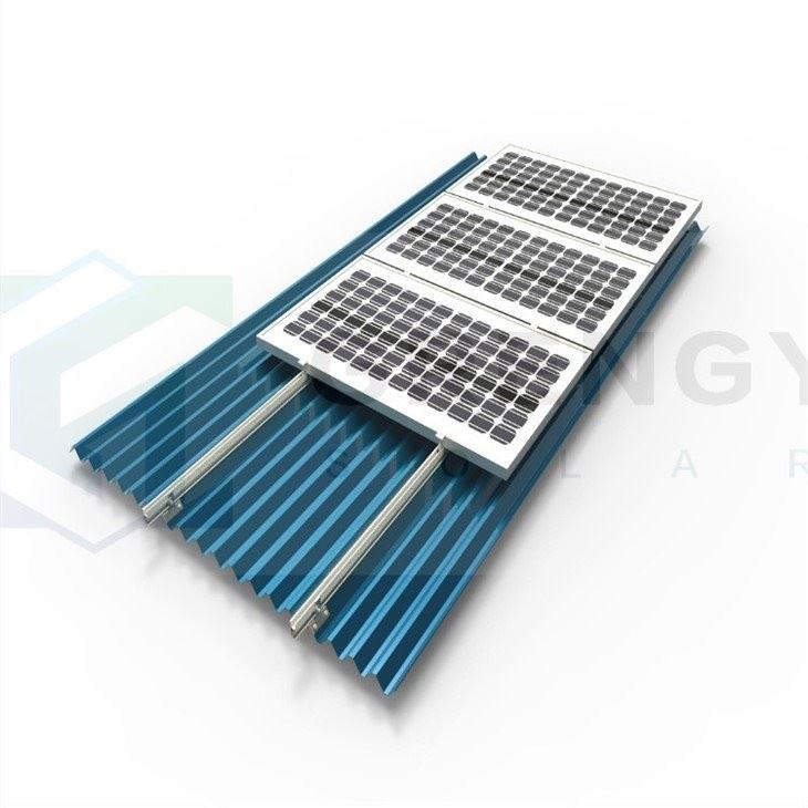 Solar Trapezoidal Clamp For Metal Roof System