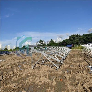 Aluminium Braket Pemasangan Tanah Surya