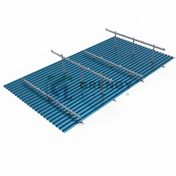 Aluminum Triangle Adjustable Angle Solar Panels Roof Mounting Racking