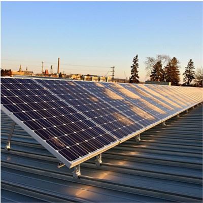 Sistem Pemasangan Atap Panel Surya Galvanis SS304