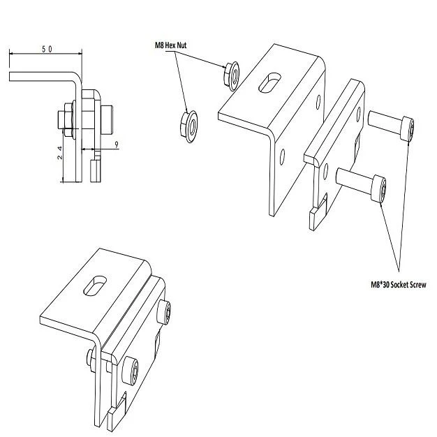 Solar PV Roof Clamps