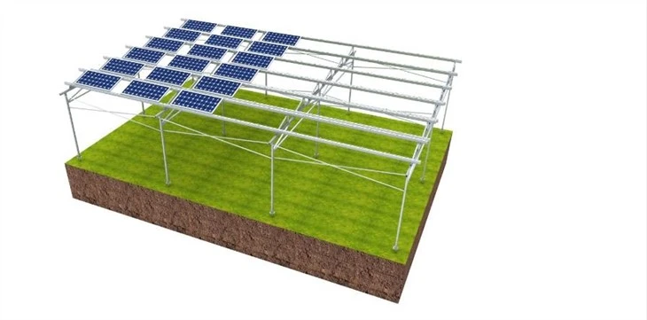 Solar Agriculture Mounting Structure