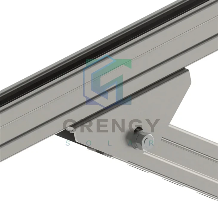 Steel Solar PV Ground Mounting Supports Systems