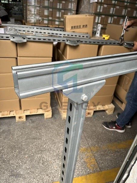 Steel Solar PV Ground Mounting Supports Systems