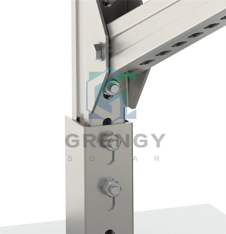 Steel Solar PV Ground Mounting Supports Systems