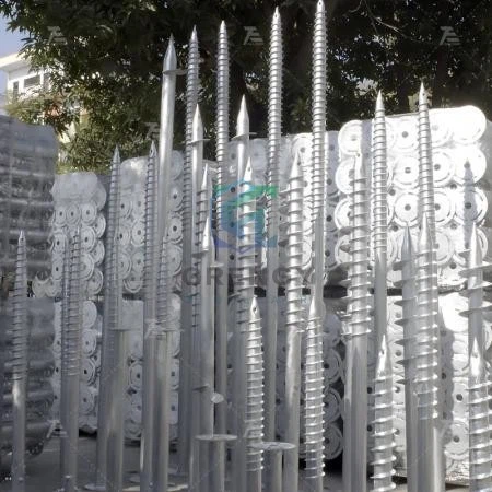 HDG Ground Screw Ground Anchor Helical Pile