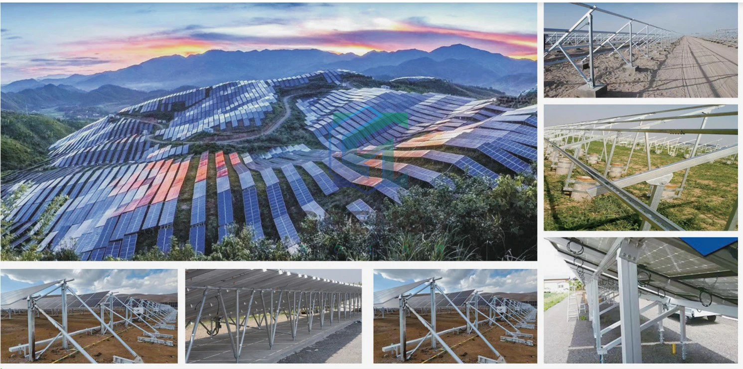 Aluminum Modular Solar Panel Mounting Structure Aluminum Modular Solar Panel Mounting Structure