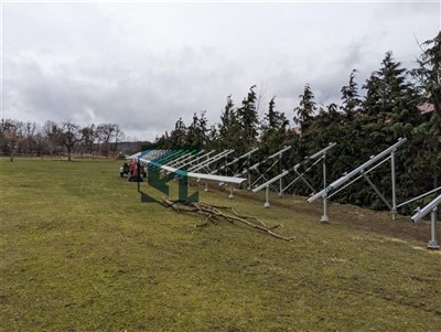 Korosi - kit instalasi Racking Aluminium Solar Aluminium Tahan