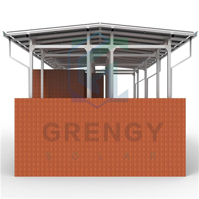 Pemasangan Kanopi Atap Tenaga Surya