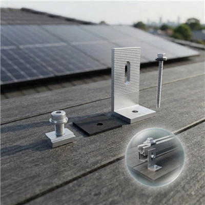 Profil Aluminium Rel Pemasangan Panel Surya