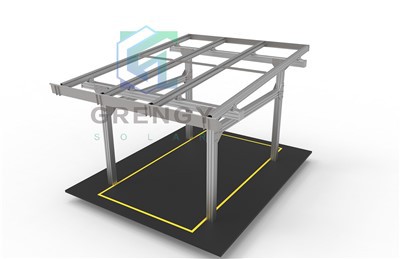 Carport dan Shelter Tenaga Surya yang tahan air