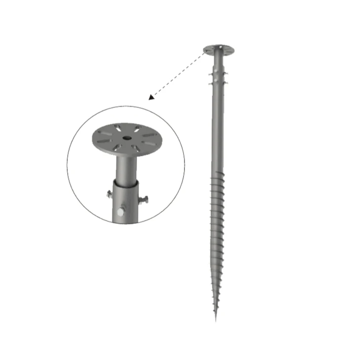 Solar Foundation Ground Screw Piles suppliers
