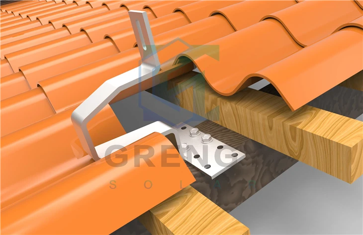 Stainless Solar Roof Hooks Mounting Systems